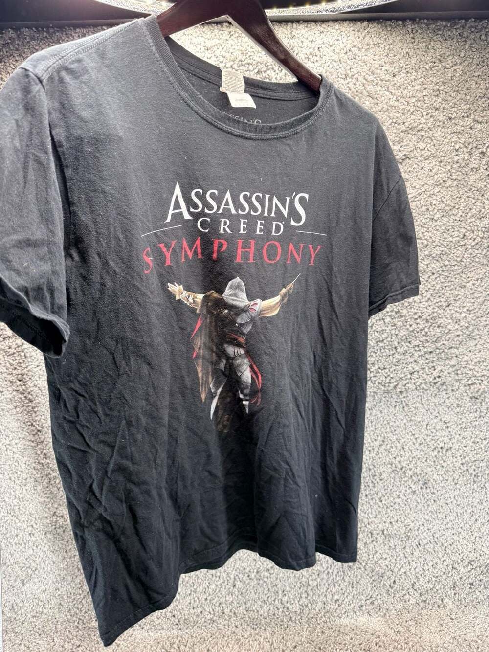 Assassin's Creed Symphony 2019 World Tour Promo T-Shirt Size Large